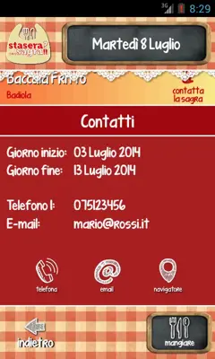 StaseraSagra android App screenshot 0